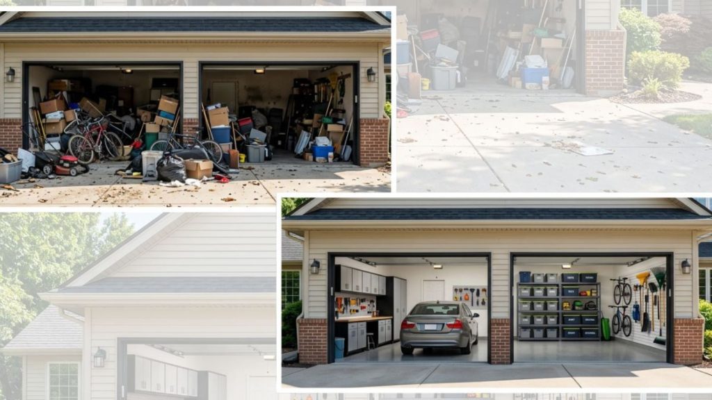 garage organization before winter