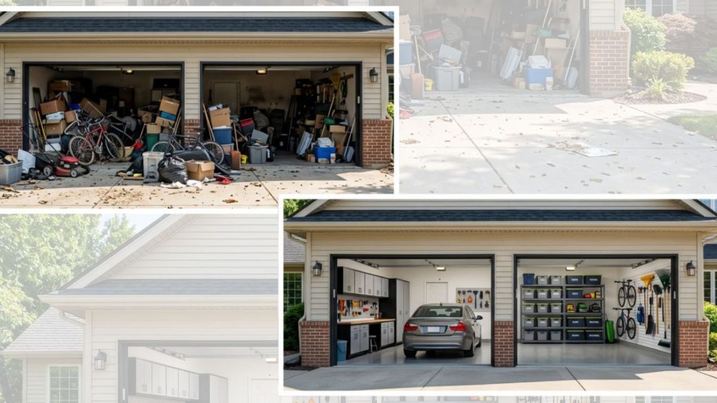 garage organization before winter